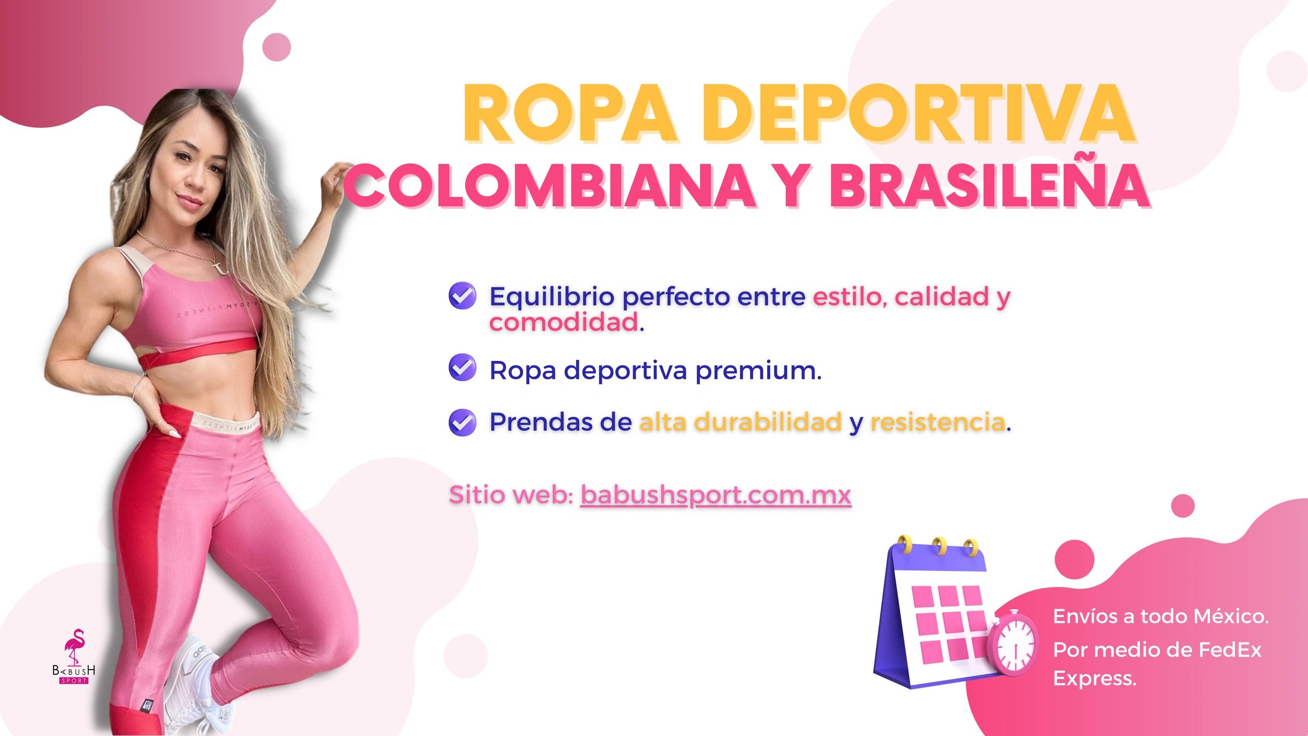 Babush Sport Ropa Deportiva Colombiana Leggins Colombianos